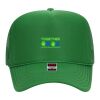 OTTO Cap 5 Panel High Crown Mesh Back Trucker Hat Thumbnail